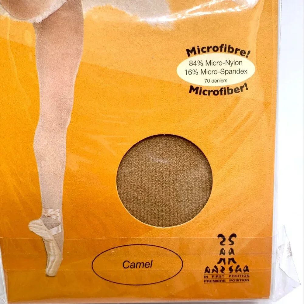 Sansha Adult Camel Footed Tights Pack of 2 Dance Ballet Jazz Tap Lyrical T99 - Picture 4 of 9
